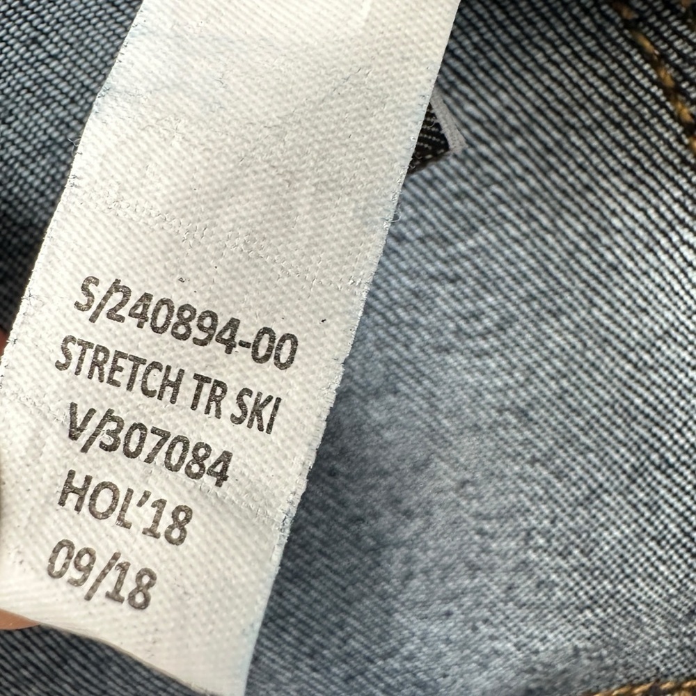 GAP DENIM MID RISE TRUE SKINNY JEANS WOMEN’S SIZE 26 PETITE - Picture 14 of 16